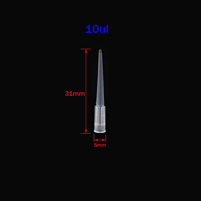 Professional Product Title: "Autoclavable Laboratory Pipette Tips in Various Sizes for Precise Liquid Handling in Medical and Educational Settings"