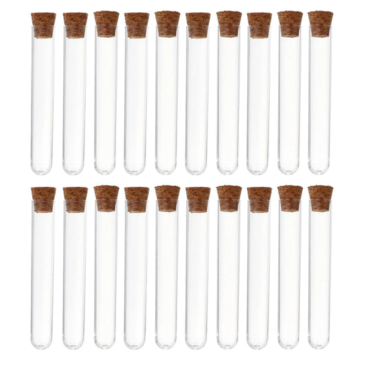 40Pcs 10Pcs Glass Test Tube Sample Test Tubes Clear Test Tubes