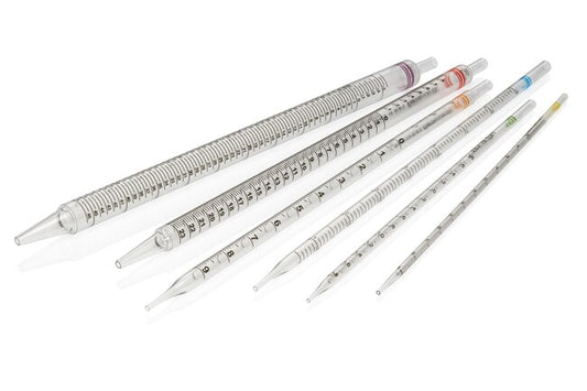 Graduated Serological Pipette Sterile Sterilized Disposable 1ML - 50ML