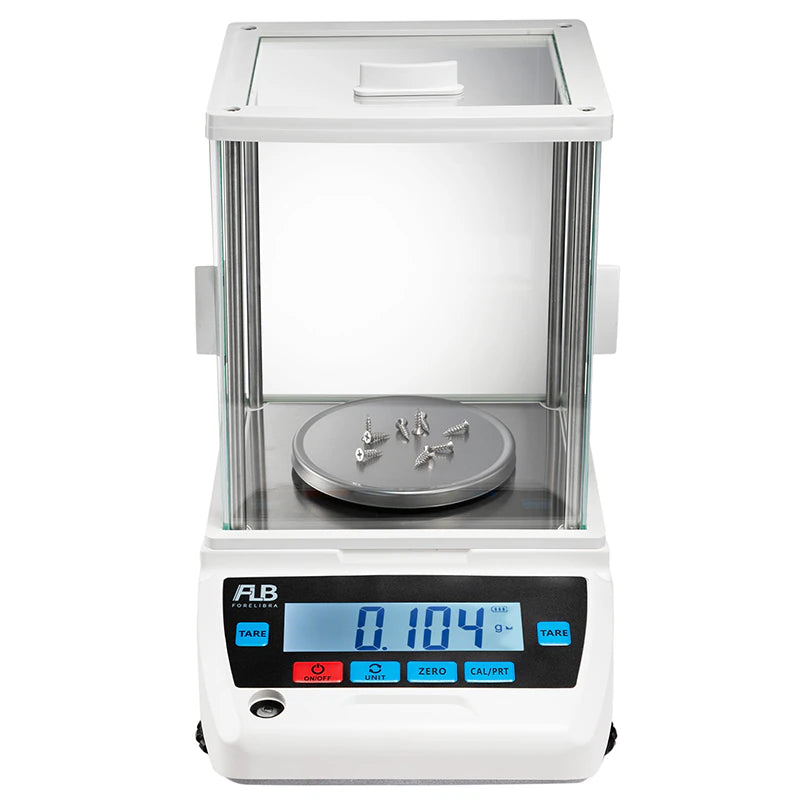 Analytical Balance High Precision 0.001G,1Mg Accuracy Digital Electronic Lab Scale round Tray with Calibration 200G/300G