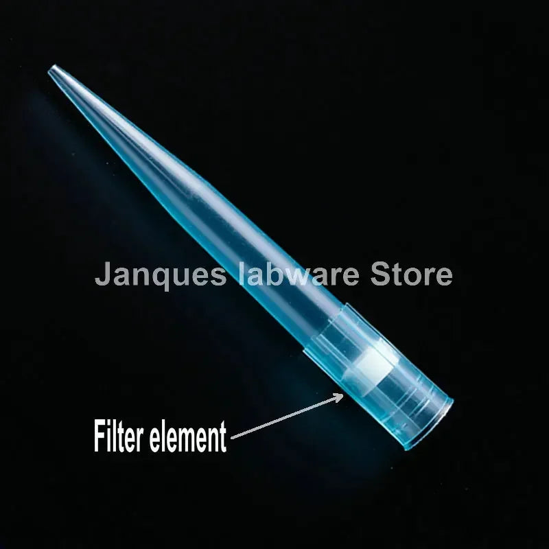 50Pcs to 1000Pcs Lab 10Ul 20Ul 50Ul 100Ul 200Ul 300Ul 1000Ul 5Ml 10Ml Pipettor Tip with Filter Element, PP Pipette Nozzle