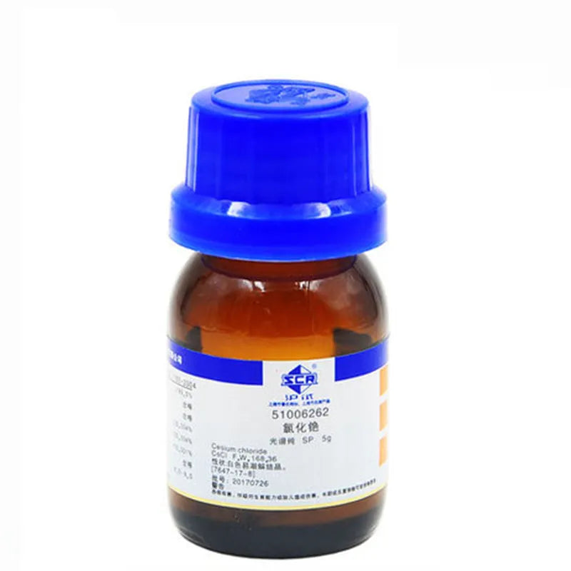 Cesium Chloride SP 4N AR 1G 5G 10G Analytical Reagent Powder 99.5% Cscl White Cubic Crystal Material Cas7647-17-8