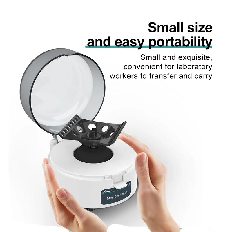 Pcr Centrifuge Machine Digital High-Speed Plasma Centrifuge Lab Microcentrifuge 4000Rpm 12000Rpm 0.2 - 2Ml Centrifuge Tube