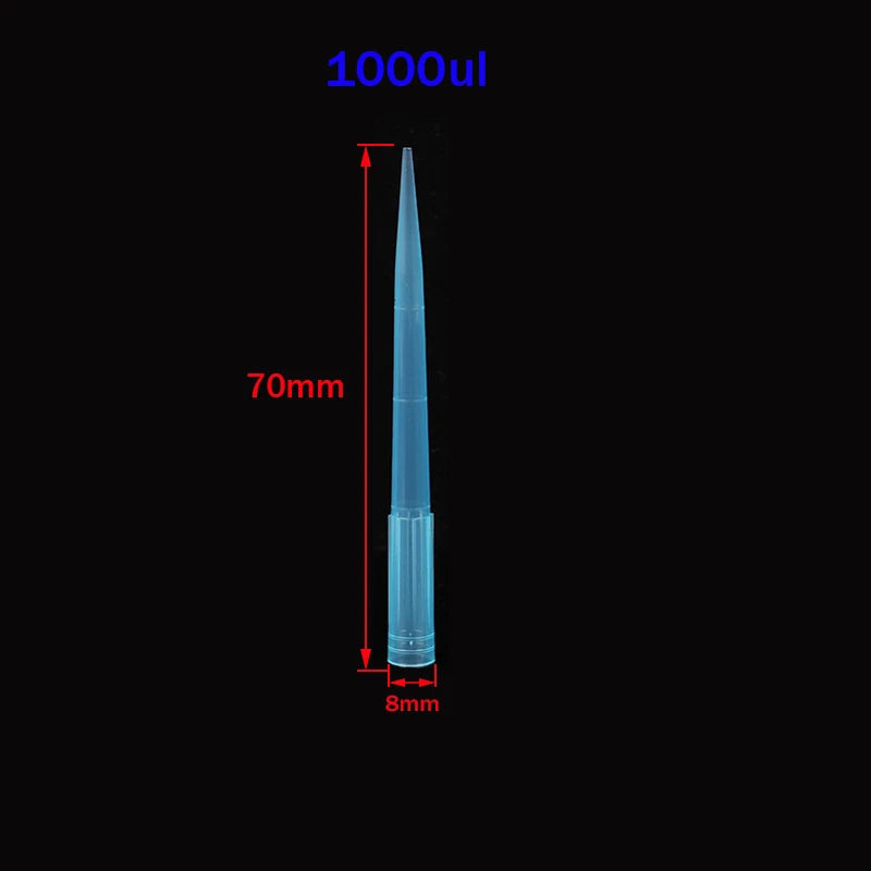 Professional Product Title: "Autoclavable Laboratory Pipette Tips in Various Sizes for Precise Liquid Handling in Medical and Educational Settings"