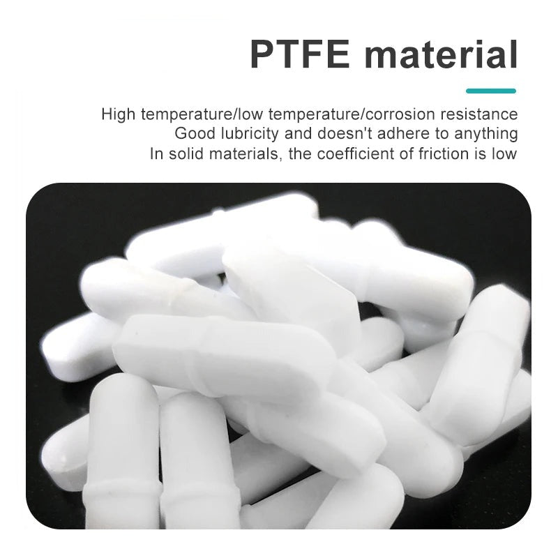 Magnetic Stirrer Bar Size 15Mm 20Mm 25Mm 28Mm 30Mm 35Mm 40Mm PTFE Magnetic Stirrer Mixer Stir Bars 10 Pcs Lab Supplies