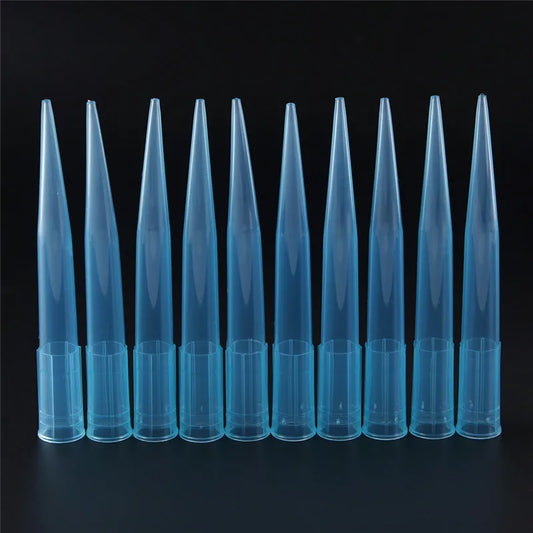500Pcs 1000Ul 1Ml Plastic Pipettor Tip Premium Microchemical Scientific Liquid Pipette Nozzle Tip Accessories Lab Supplies